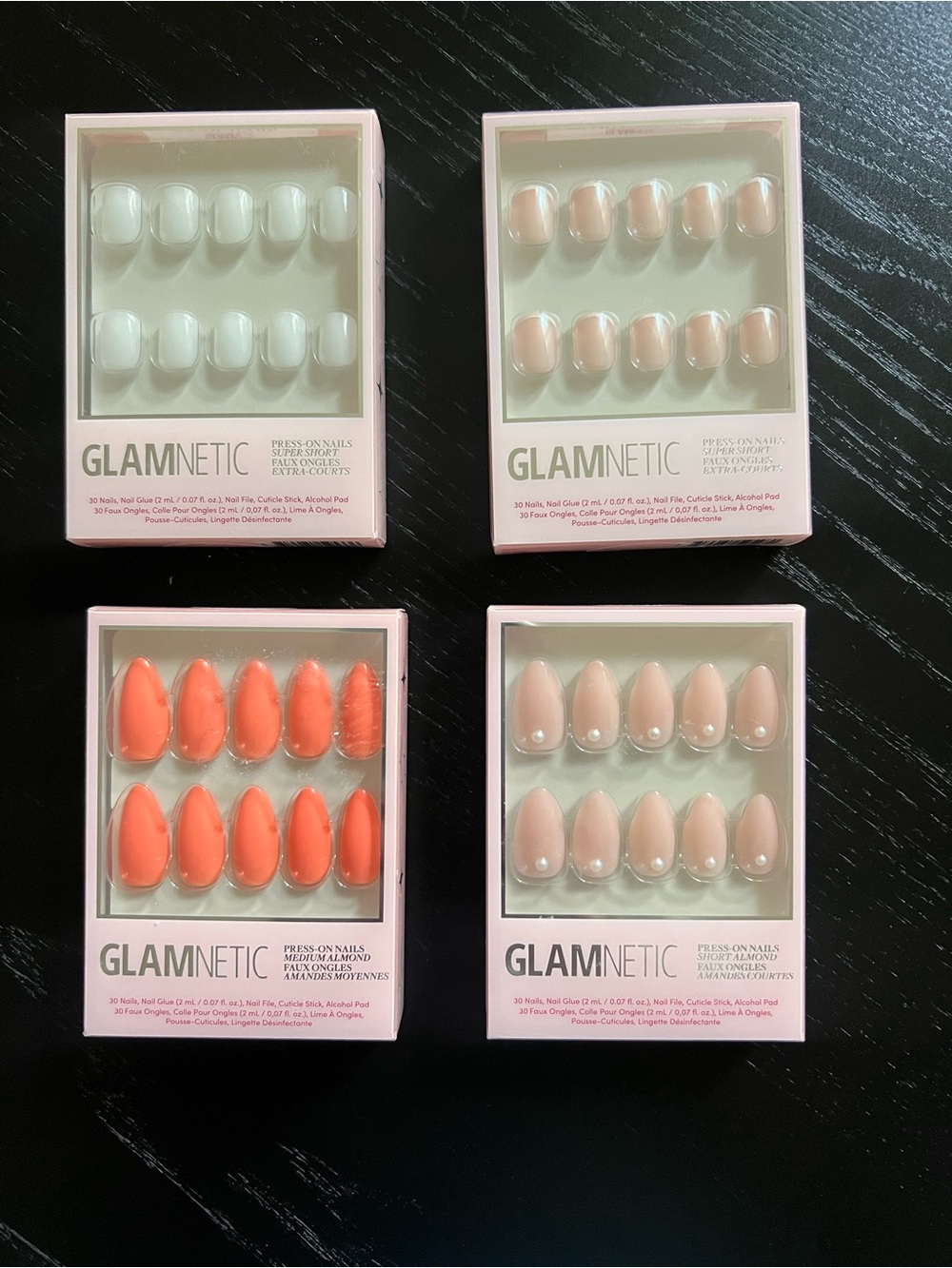 GLAMNETIC Press-On Nails Bundle — Brand new, unopened